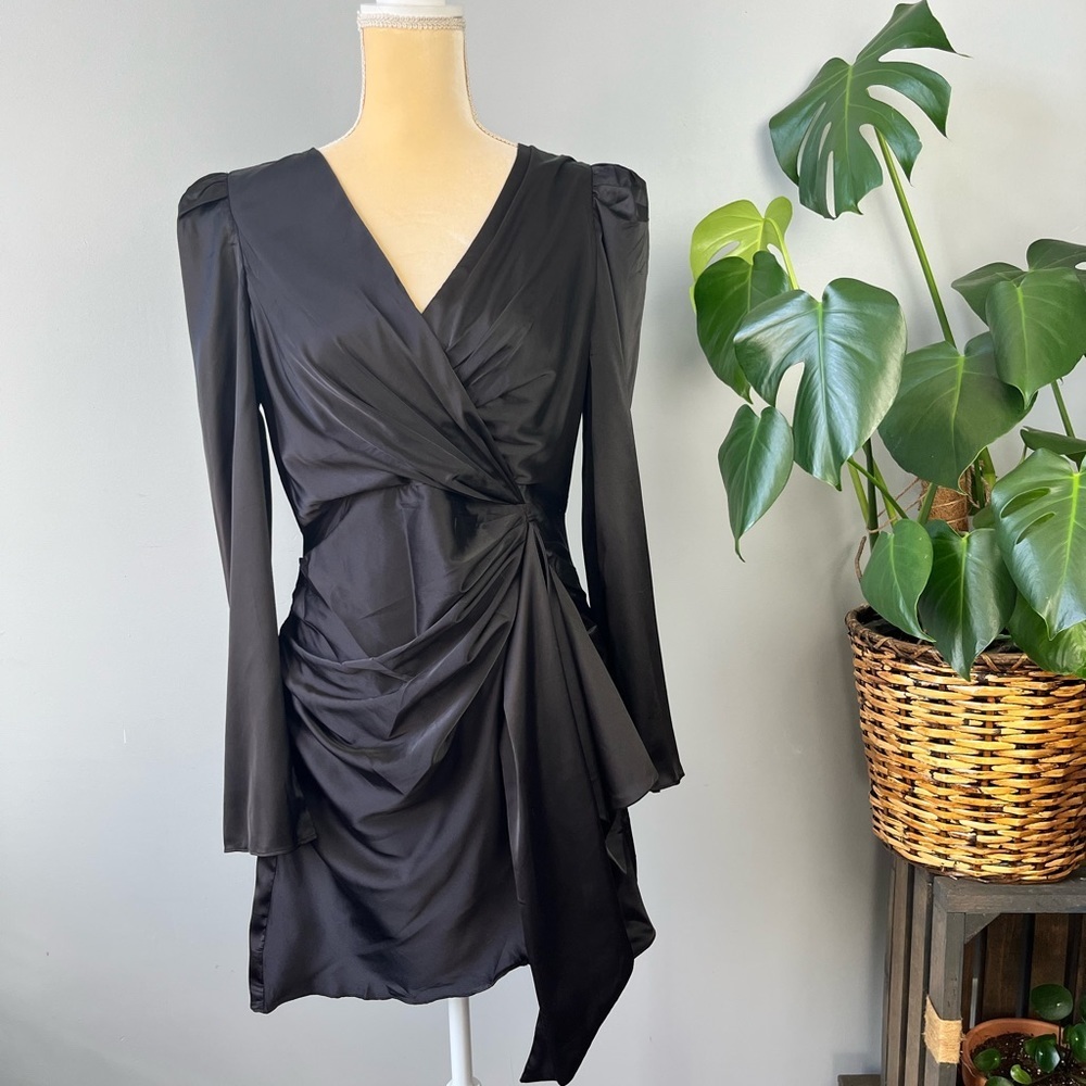 NWT | DO+BE Silky Long Sleeve Dress Women’s Large